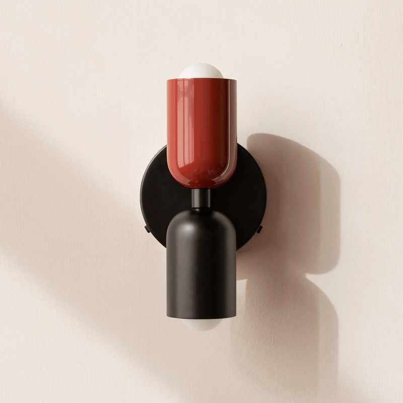 Moduro.co.uk Wall Lamp LumoDuo – Colorful Double Head Wall Lamp – Modern Metal Up & Down Lighting