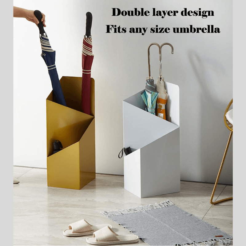 Nordic Geometric Metal Umbrella Stand