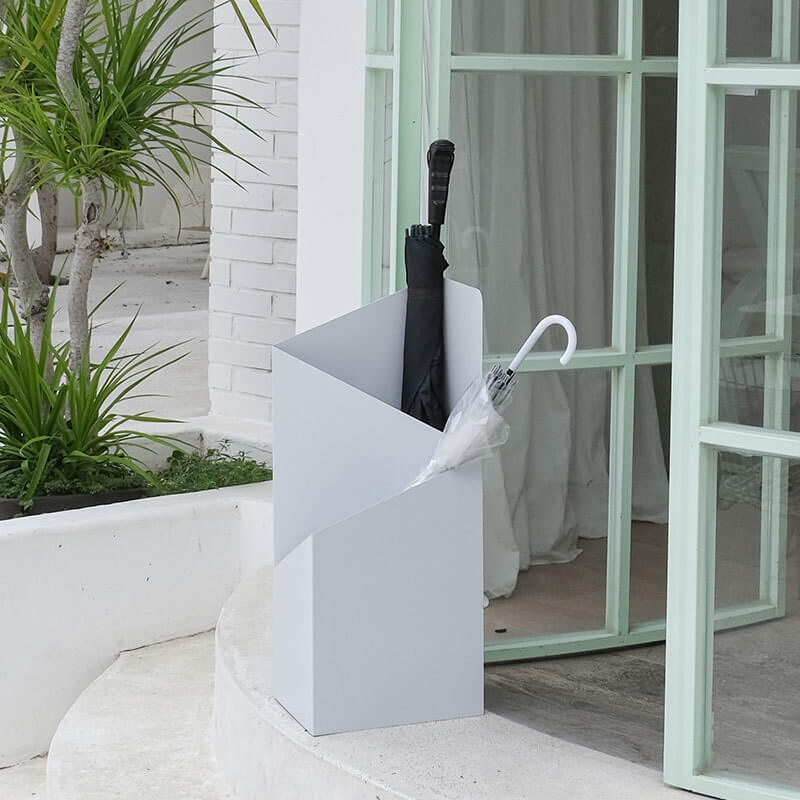 Nordic Geometric Metal Umbrella Stand