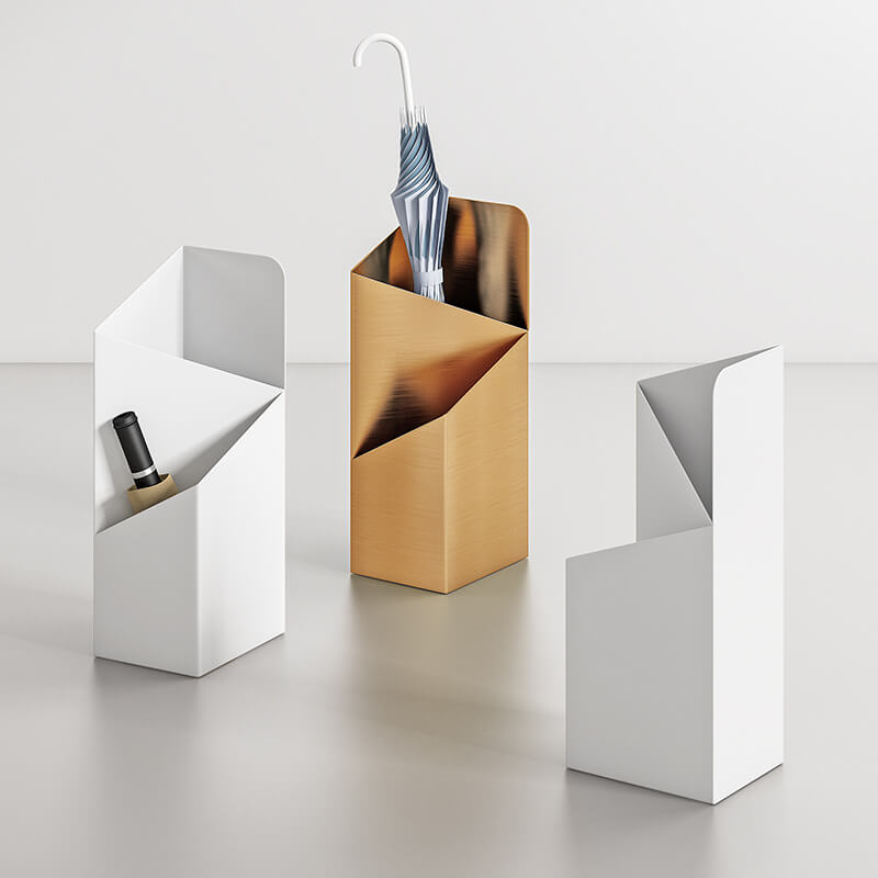 Nordic Geometric Metal Umbrella Stand