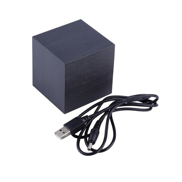 Minimalist Wooden LED Alarm Clock with Digital Display