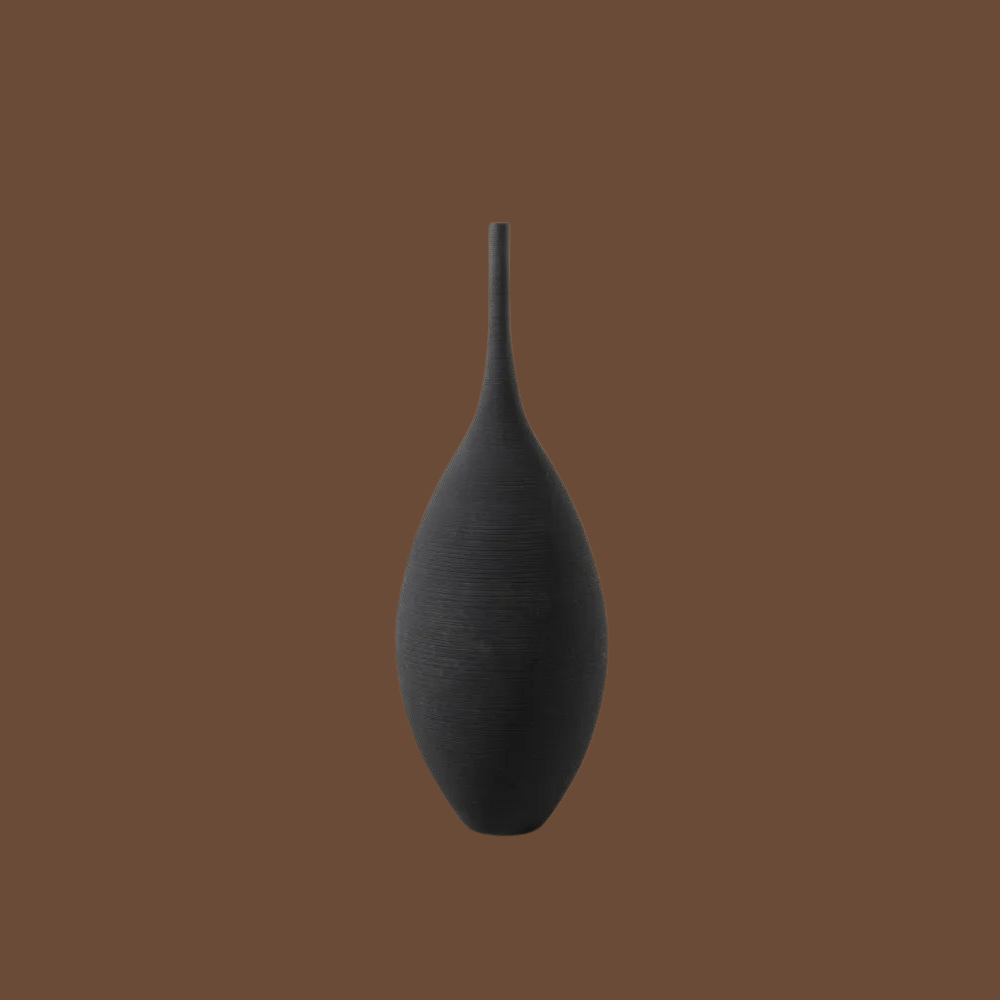 Minimalist matte ceramic vase – Scandinavian style