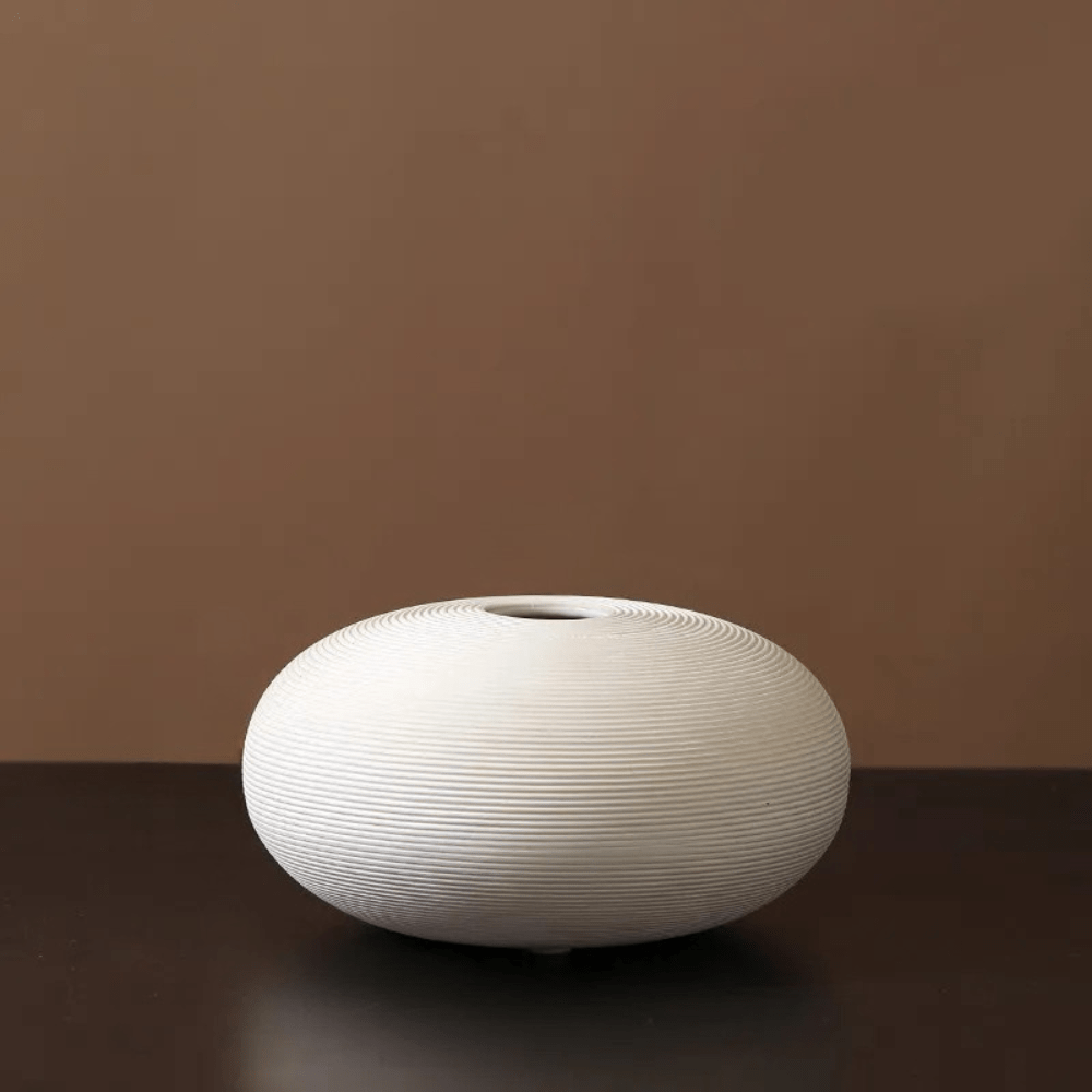 Virelle Maison - Vase en céramique mate minimaliste – style scandinave | Virelle Maison