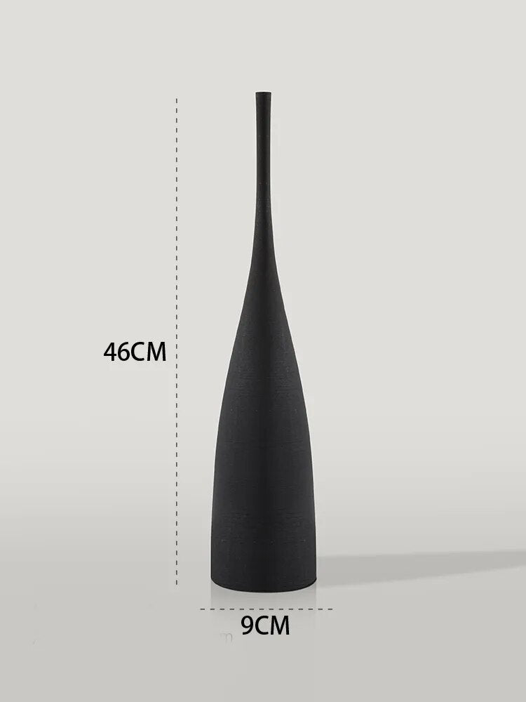 Minimalist matte ceramic vase – Scandinavian style